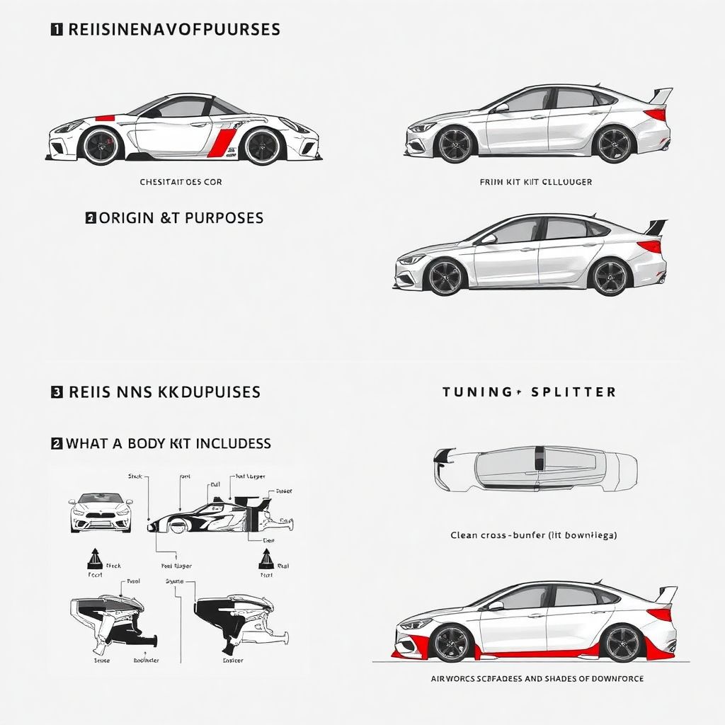 История обвесов: путь от аэродинамики к выразительности и стилю авто