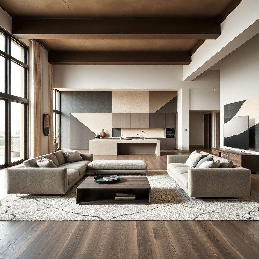 Американская сила формы: массивные линии и графика в современном дизайне