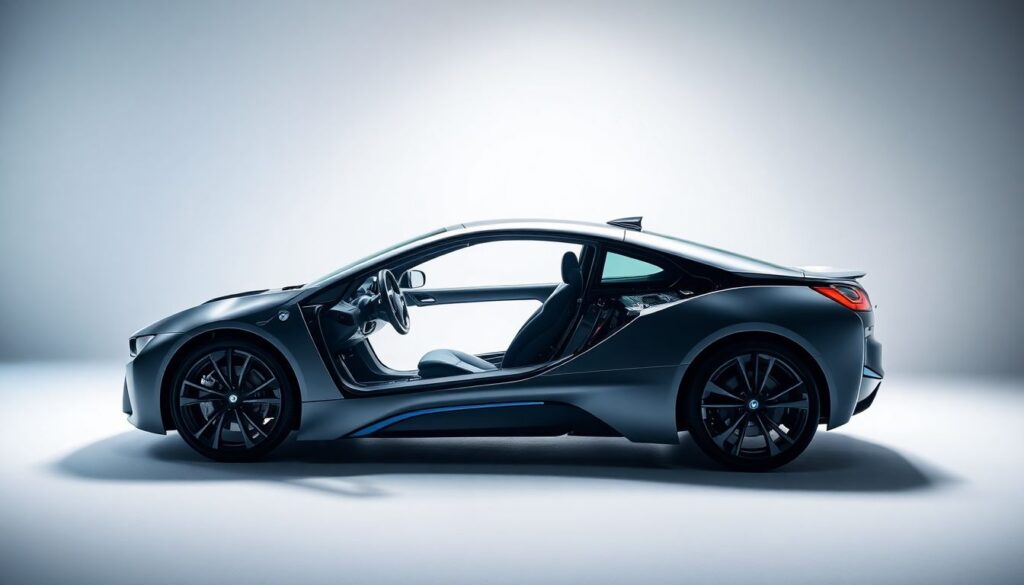 Новые материалы для кузовов: углепластик, алюминий, сталь с микроструктурой - иллюстрация