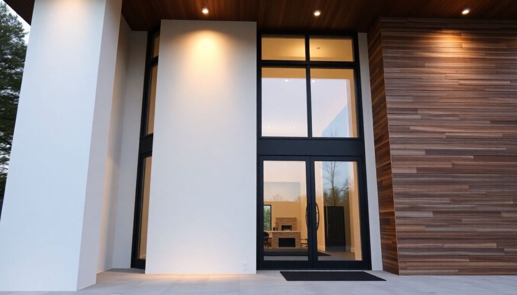 Минимализм в экстерьере: чистые линии и скрытые выпуклости - иллюстрация