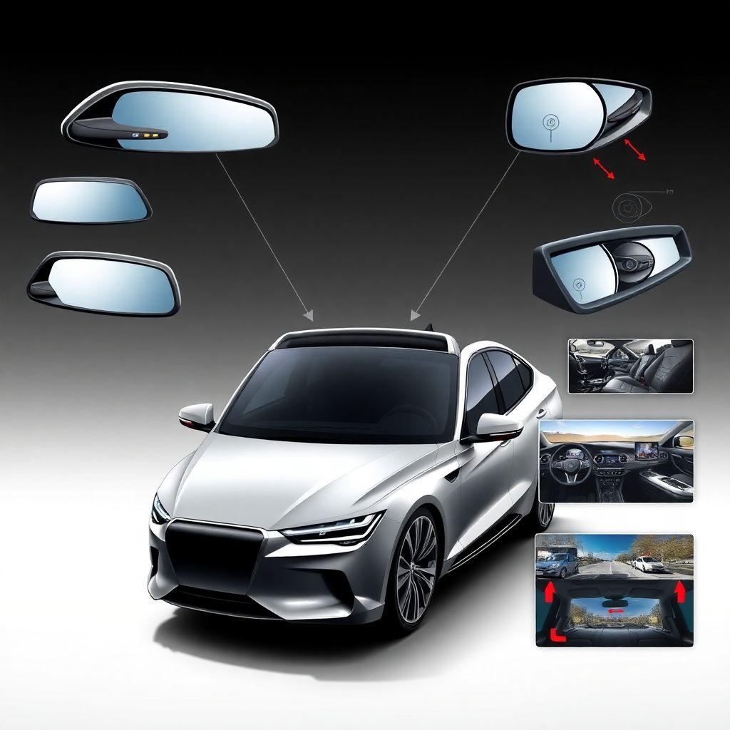 Дизайн зеркал заднего вида: как форма влияет на функции и безопасность