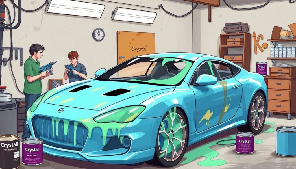 Кристаллы цвета: новые палитры красок для кузова - иллюстрация