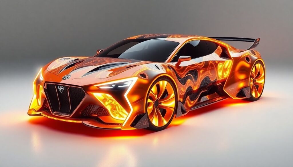 Автохудожники и стиль: бионические мотивы в дизайне - иллюстрация