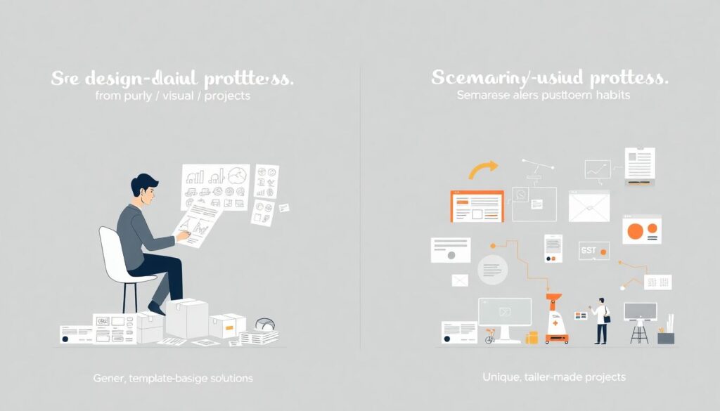 Динамика и спокойствие в дизайне интерьеров - иллюстрация