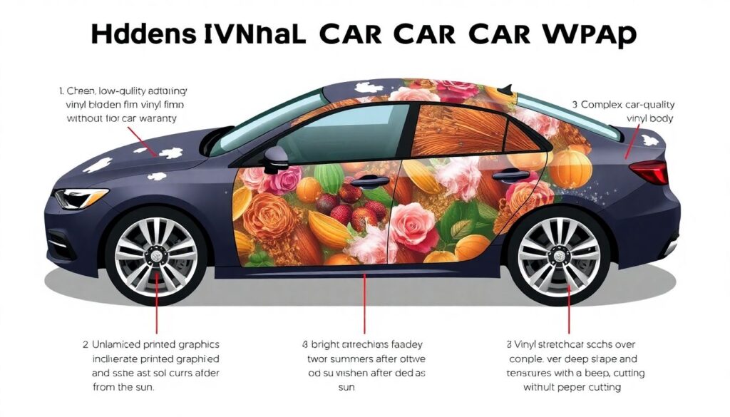 История декоративной графики на кузове - иллюстрация