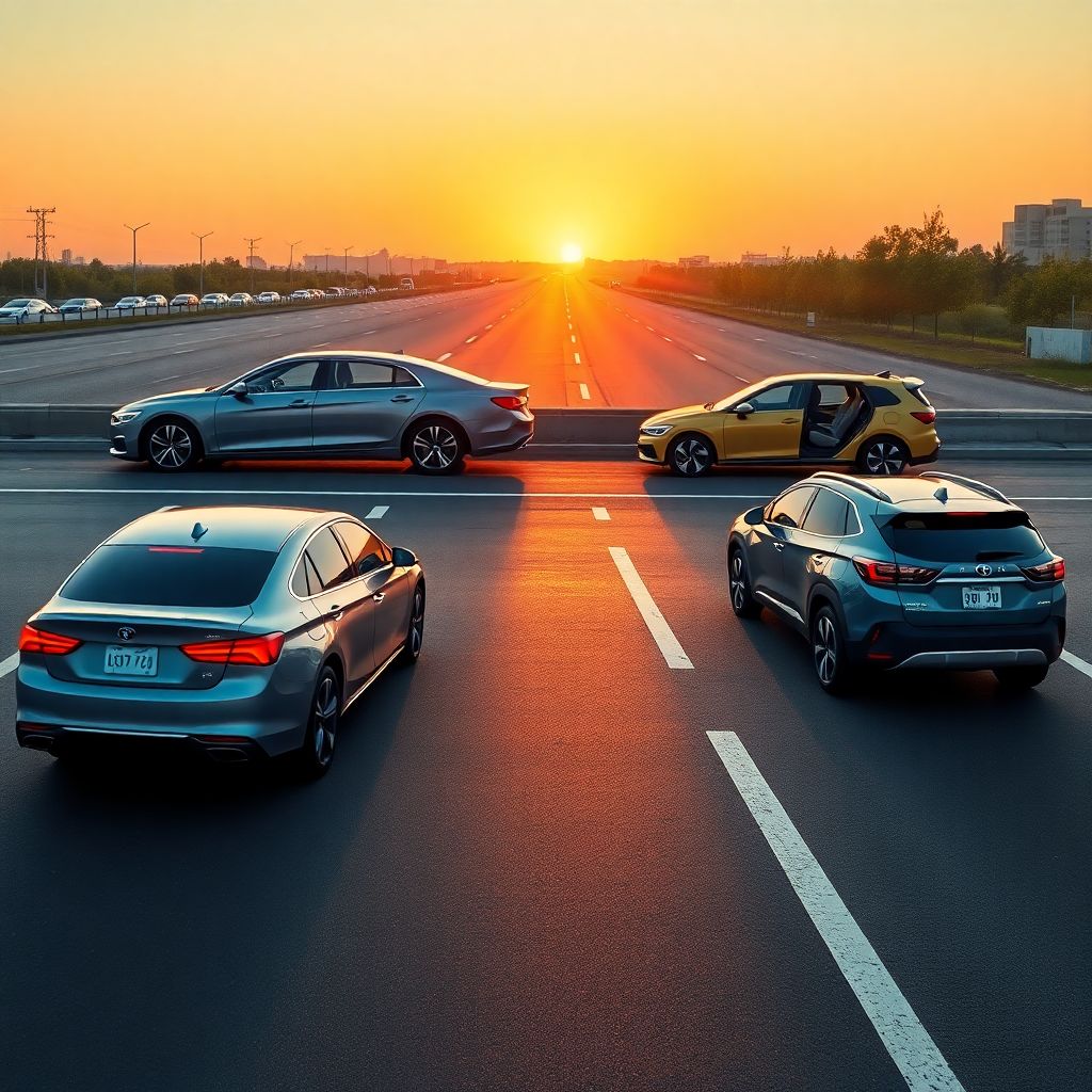 Разнообразие форм кузова от седана до купе и кроссовера