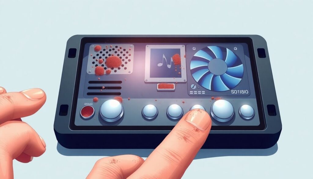 Эргономика кнопок и вентиляции: взгляд дизайнера - иллюстрация