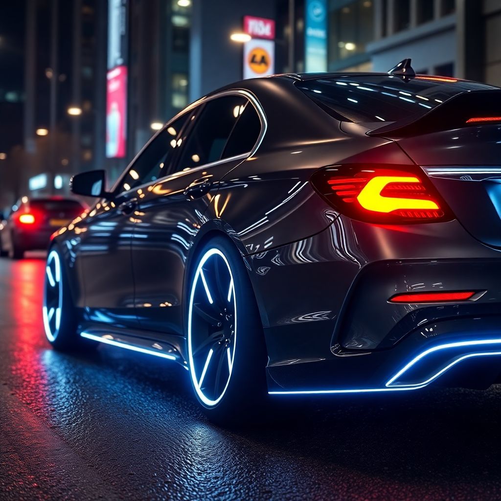 Элементы анимации на кузове: подвижные детали и свет в автодизайне