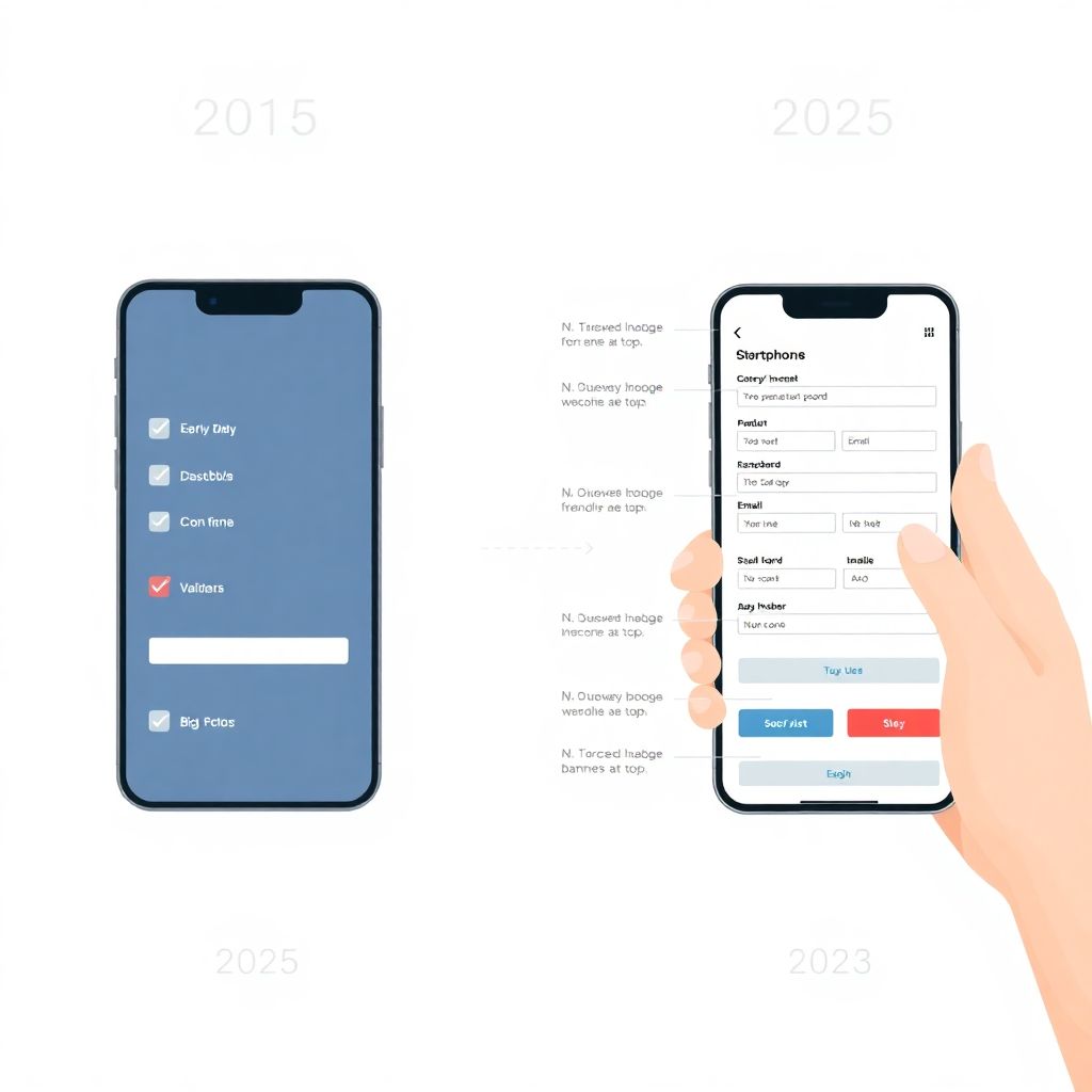 Функциональность в форме: смартфокомпатибельность элементов интерфейса