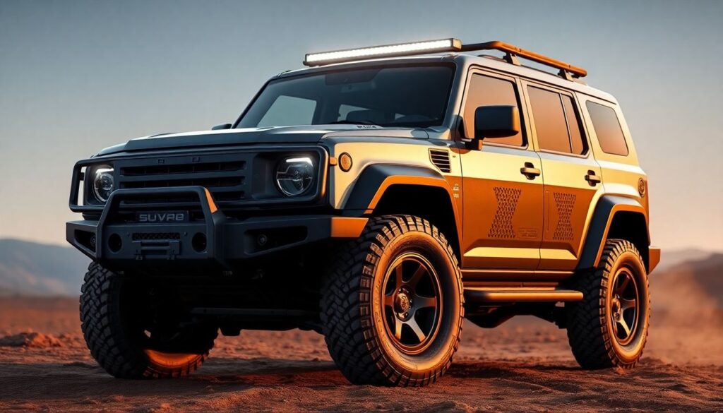 Эстетика внедорожника: от rugged к премиум-слою - иллюстрация