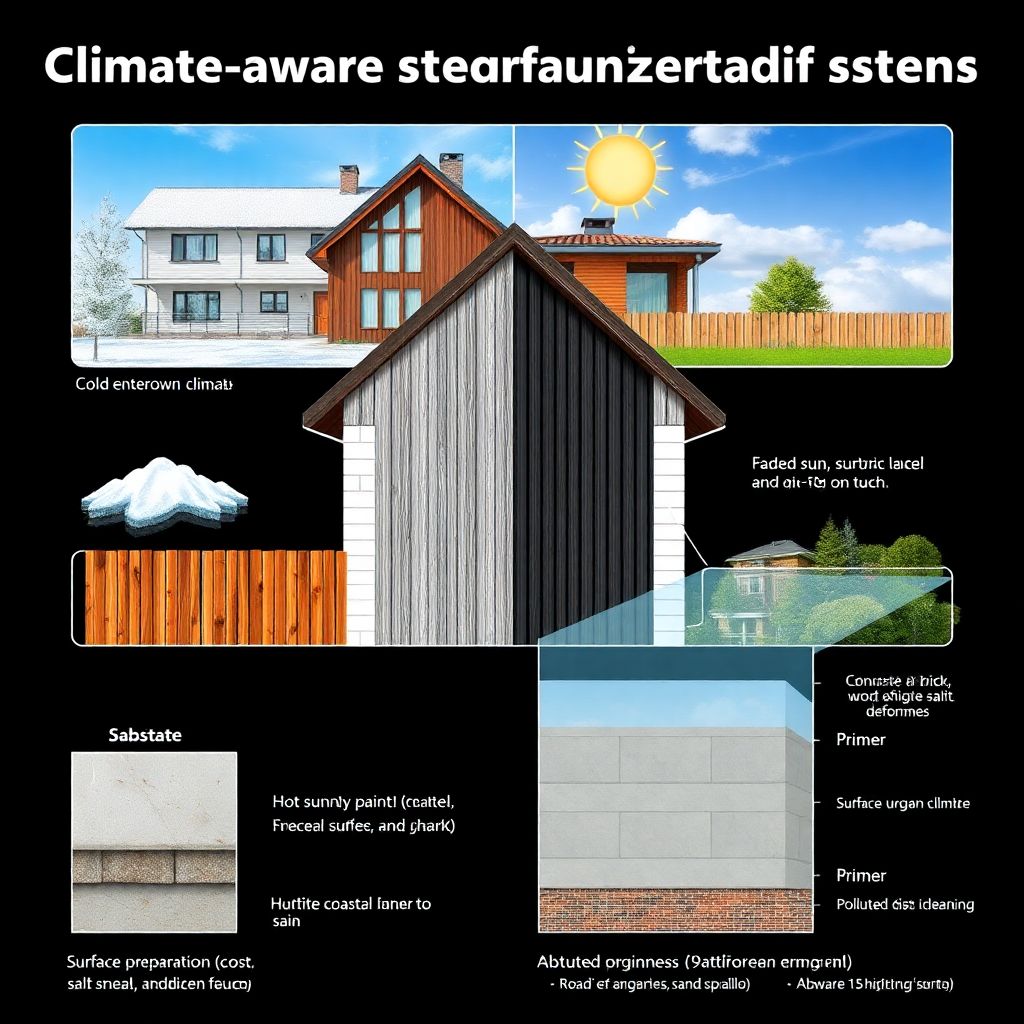 Влияние климата на окраску и лакокрасочные системы в строительстве
