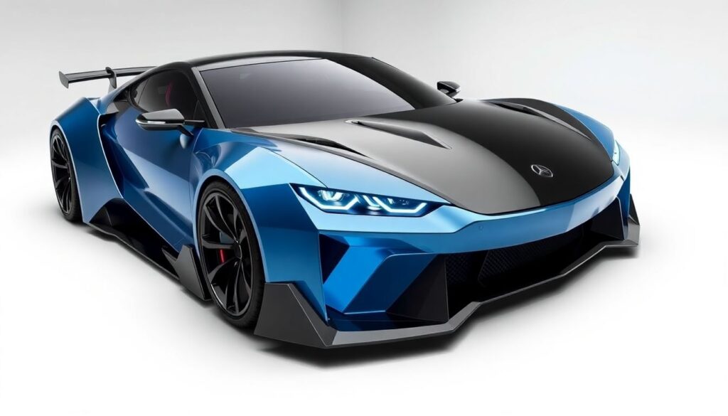 Футуризм в кузовном дизайне: как показывают будущее - иллюстрация