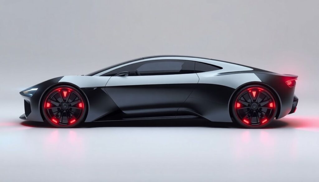 Футуризм в кузовном дизайне: как показывают будущее - иллюстрация