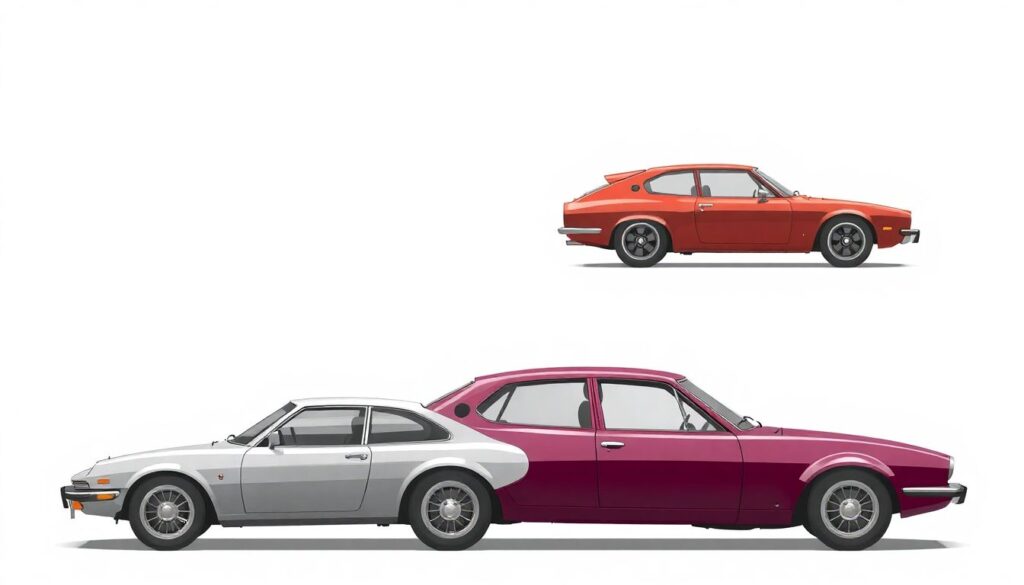 Галерея форм кузова: символы эпох - иллюстрация