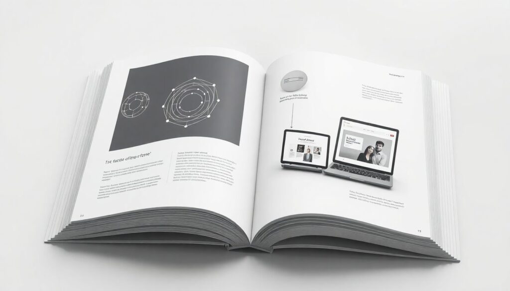 История стайлинговых журналов и блогов - иллюстрация