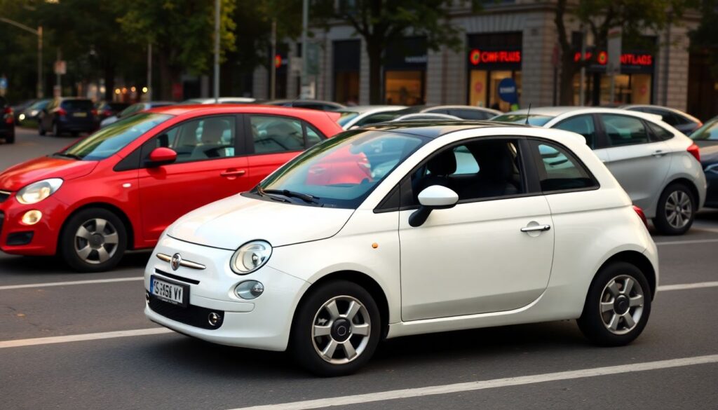 История городских автомобилей: дизайн под стиль мегаполиса - иллюстрация