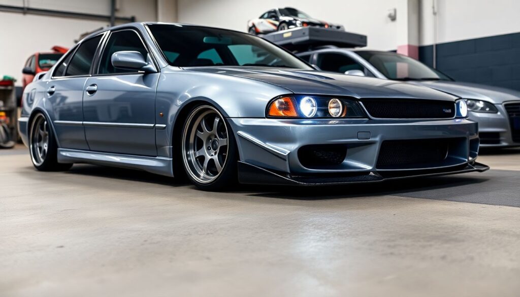 Подвеска и кузов в едином стиле: гармония форм - иллюстрация