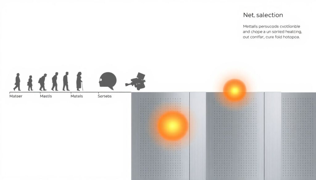 История материалов для облицовок радиатора - иллюстрация