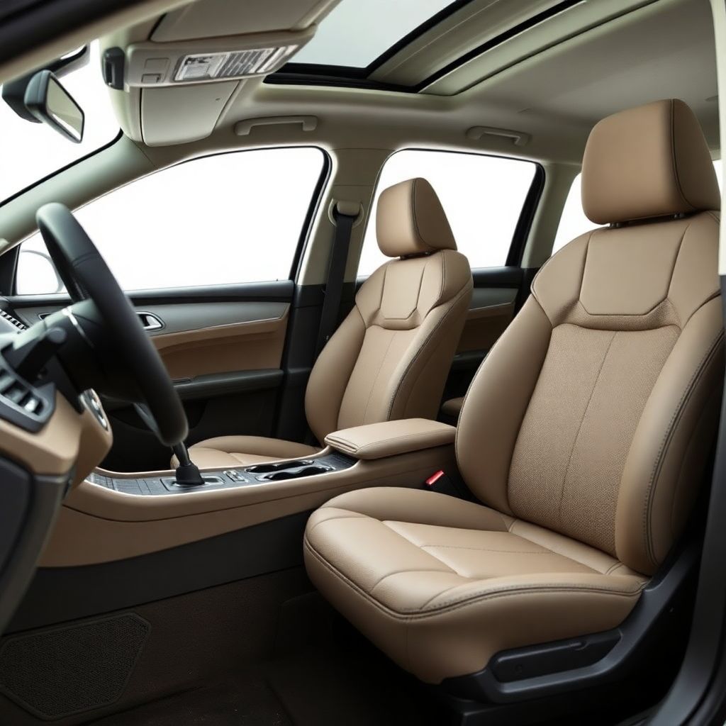 Премиум-детали интерьера: кожа, алькантара и современные растительные материалы