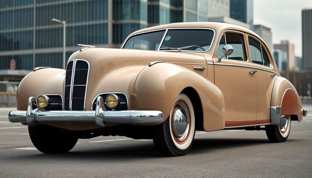 Эстетика старого мира: вдохновение антикварного кузова - иллюстрация