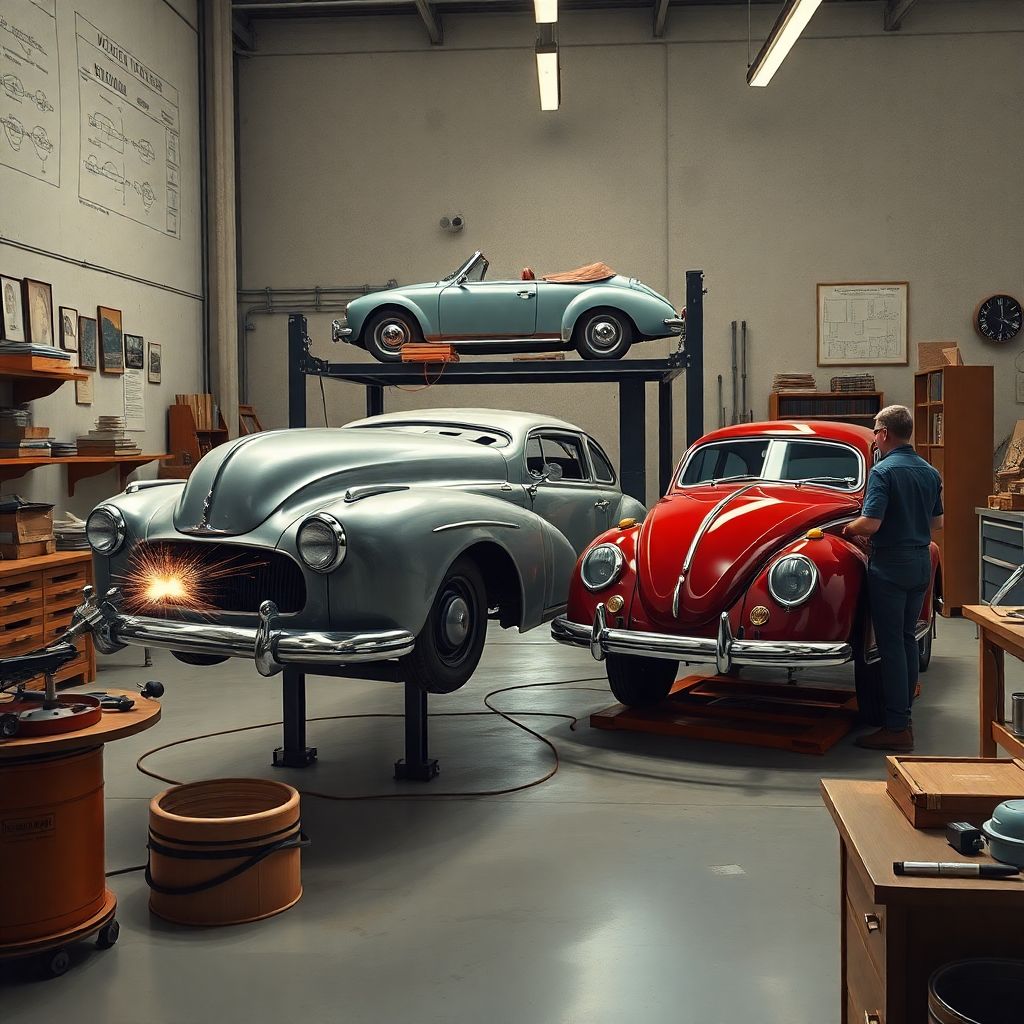 Эстетика старого мира: вдохновение антикварного кузова в современном дизайне