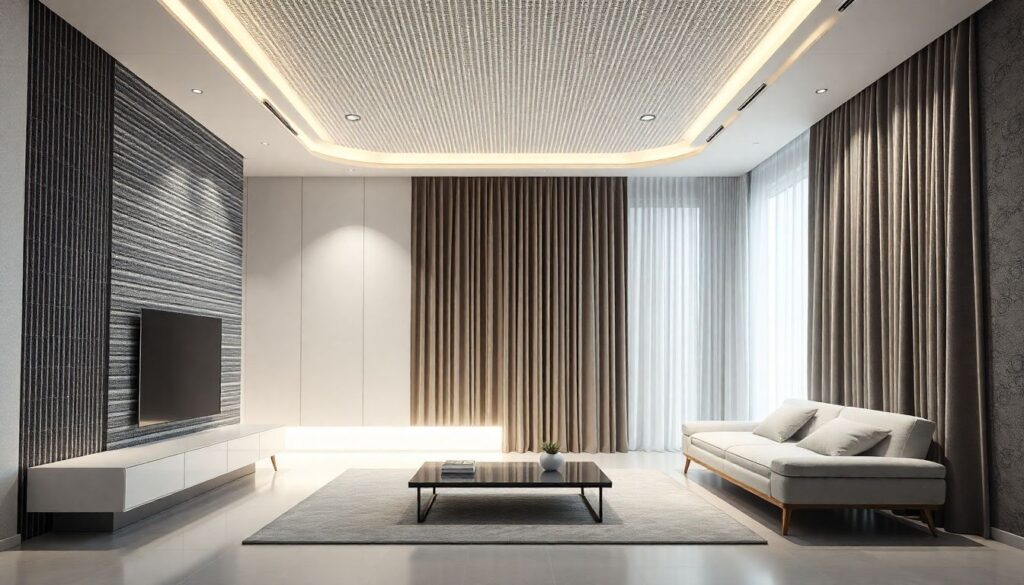 Дизайн и звук: акустическая обработка в интерьере - иллюстрация