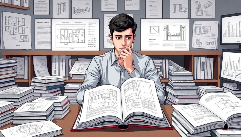 Базовые принципы дизайн-микса: линии, формы и функции - иллюстрация