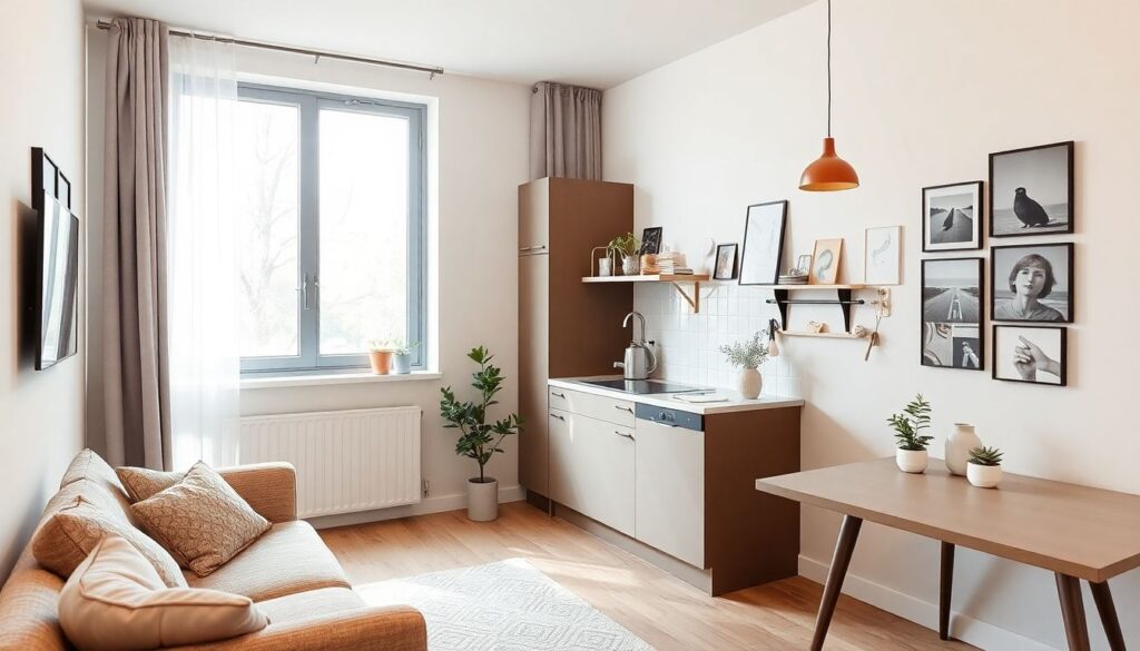 Эстетика кадров на дизайне интерьеров - иллюстрация