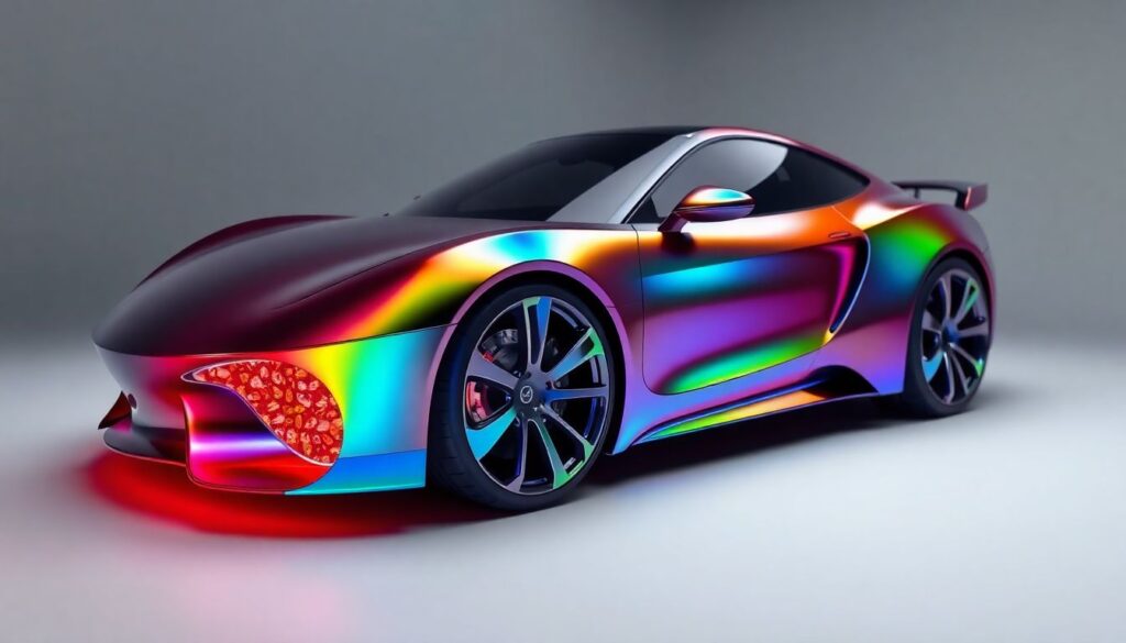 Новые подходы к окраске под углом и оттенком - иллюстрация