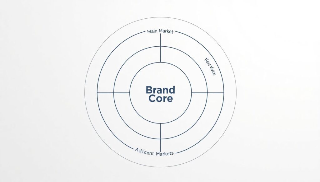 Стратегии брендинга в дизайне соседних рынков - иллюстрация