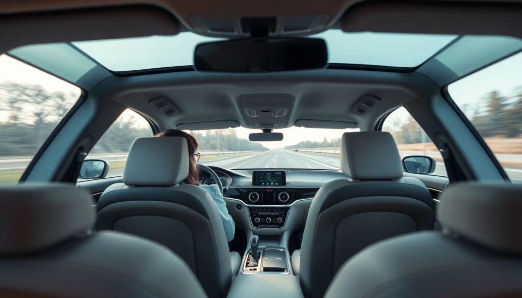 Дизайн и управление шумами в салоне - иллюстрация