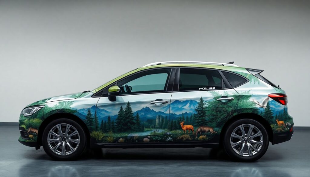 Эстетика тюнинга с природными мотивами - иллюстрация