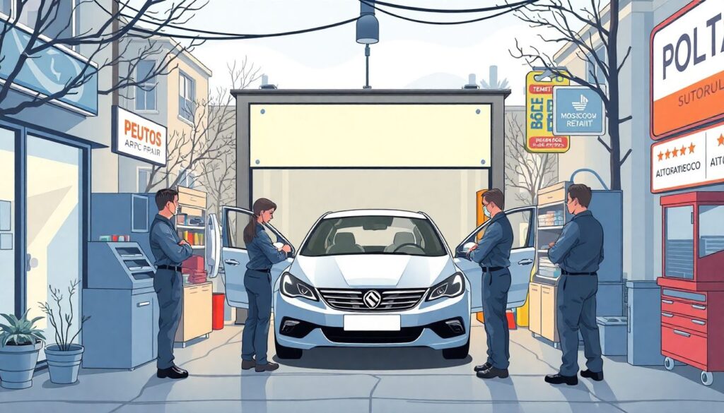 История кузовного ремонта: от кузовщиков до робототехники - иллюстрация