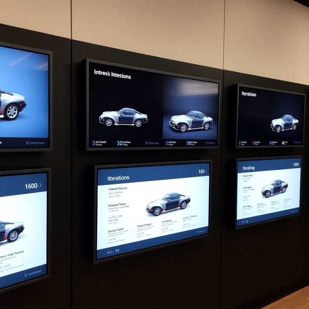 Галерея итераций одной модели — как менялся дизайн шаг за шагом