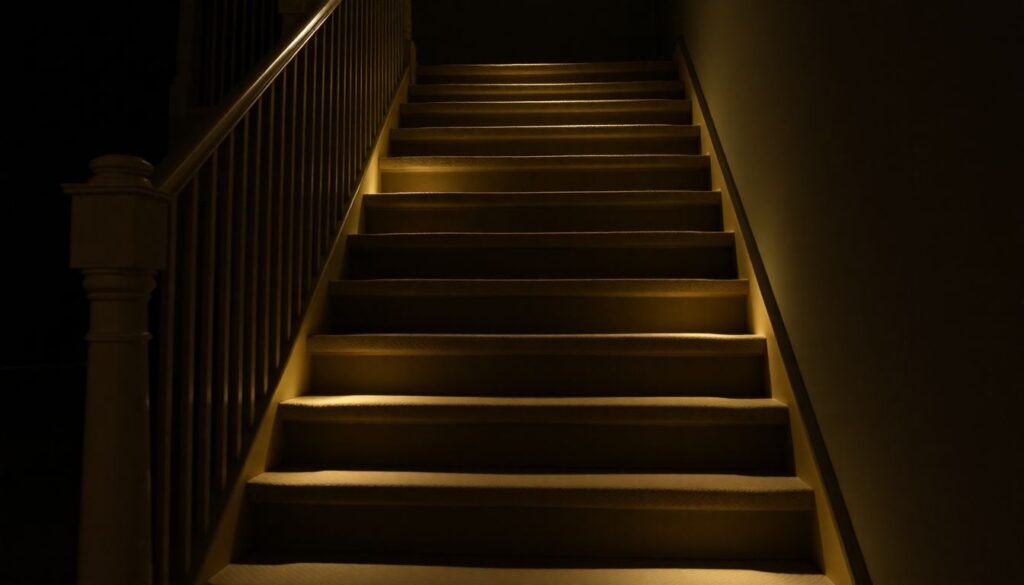 Дизайн-подсветка порогов и ступеней: безопасность и стиль - иллюстрация