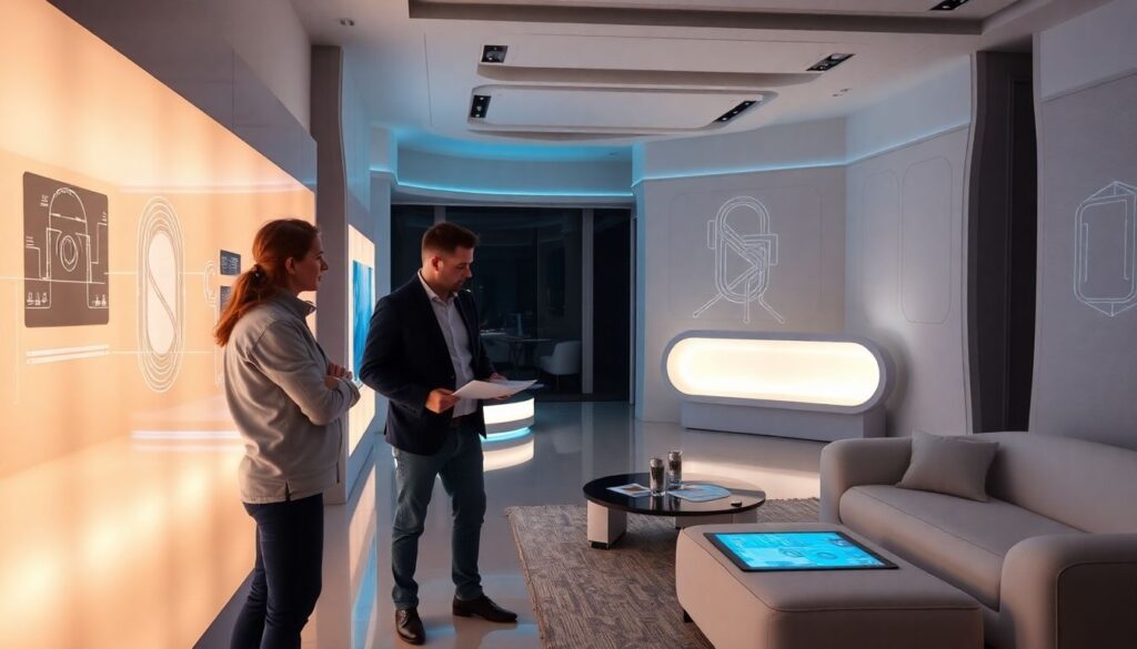 Дизайн интерьеров будущего: сенсорные материалы - иллюстрация