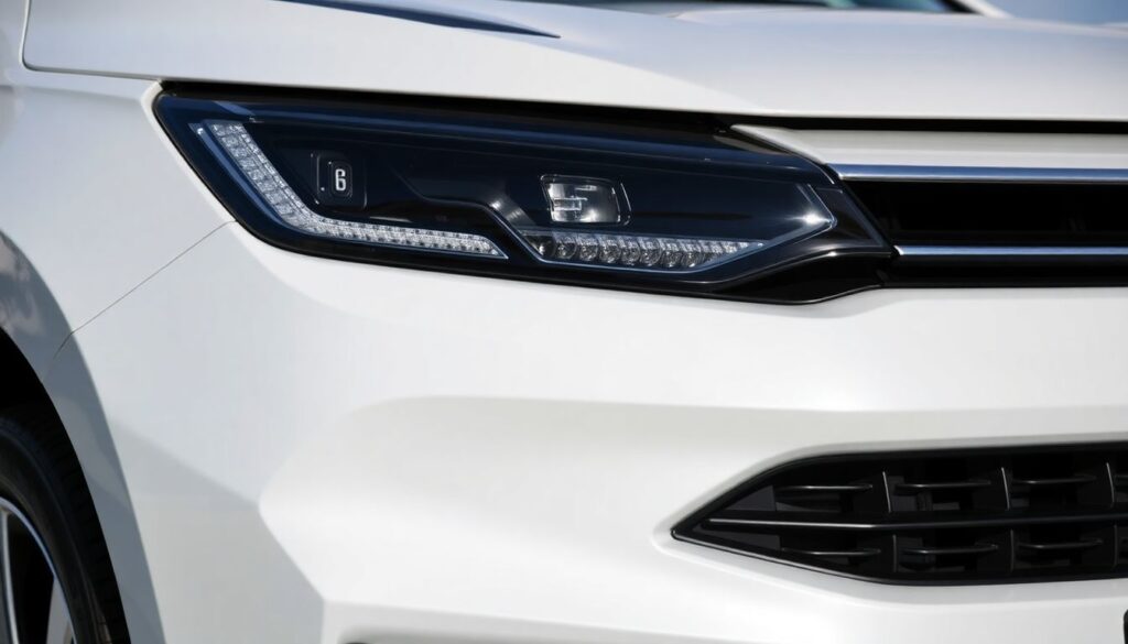 История икон дизайна: фара и решетка как символы - иллюстрация