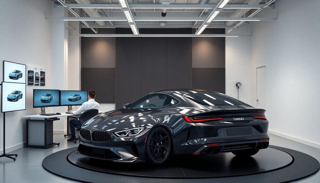 История дефлекторов и их роль в образе авто - иллюстрация