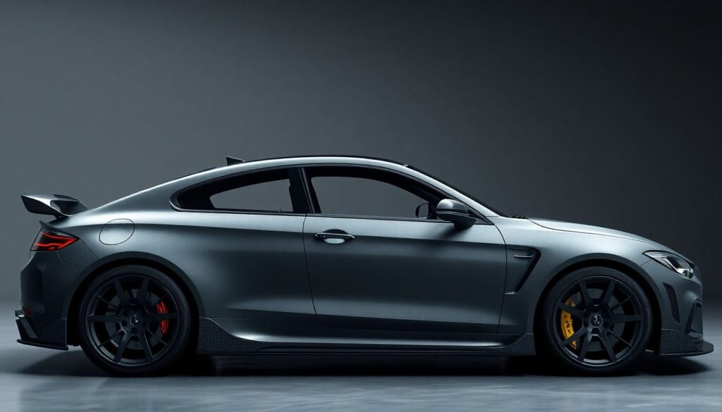 Эстетика индустриального стиля в кузове - иллюстрация