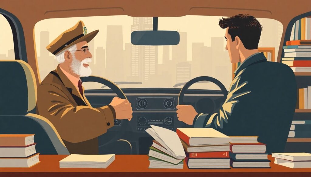 История автоэтикета на дорогах - иллюстрация