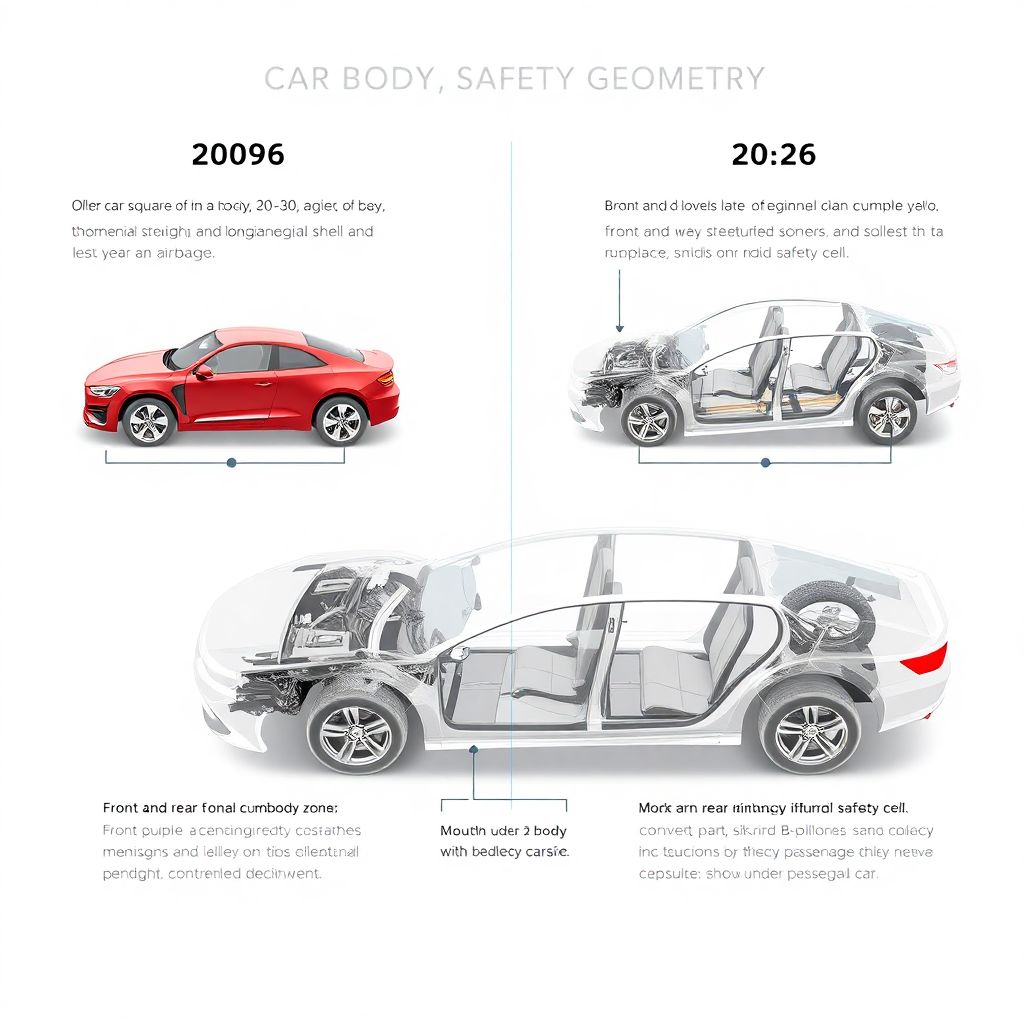 Изменение геометрии кузова из-за правил безопасности: как это влияет на авто