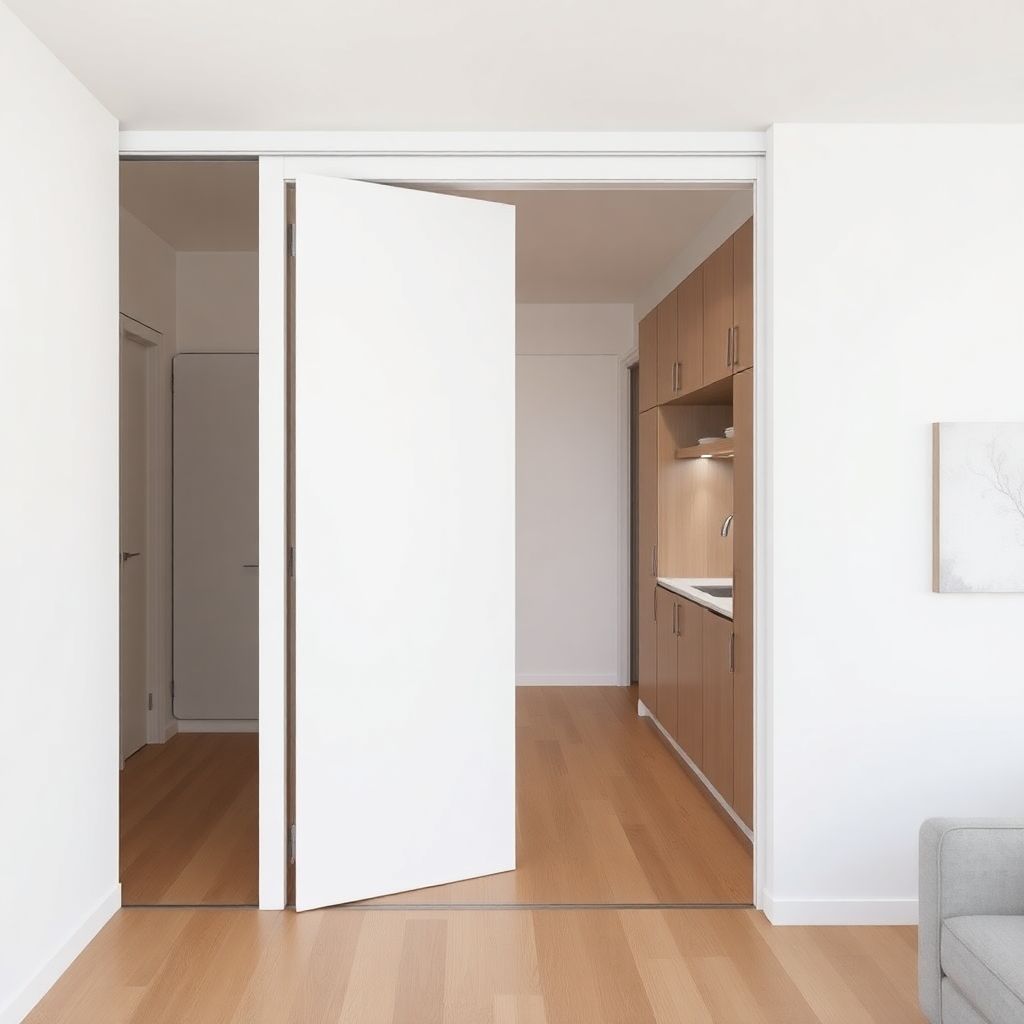 История складывающихся дверей: путь от необычной novelty к повседневной практике