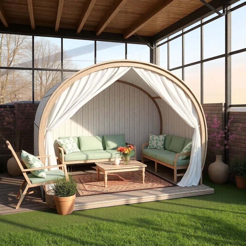 Беседка восьмигранная купить выгодно для комфортного отдыха на даче