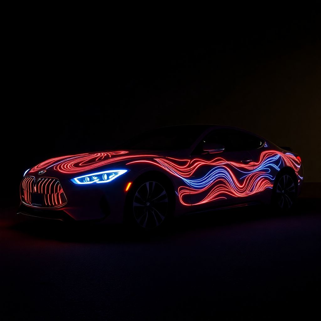 Дизайн и светомузыка: как ритм и цвет на кузове создают уникальный стиль