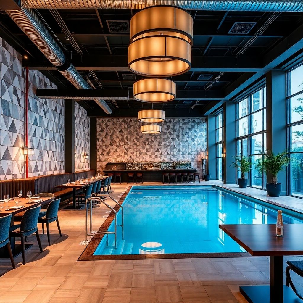 Банкетный Зал С Бассейном Для Идеального Мероприятия
